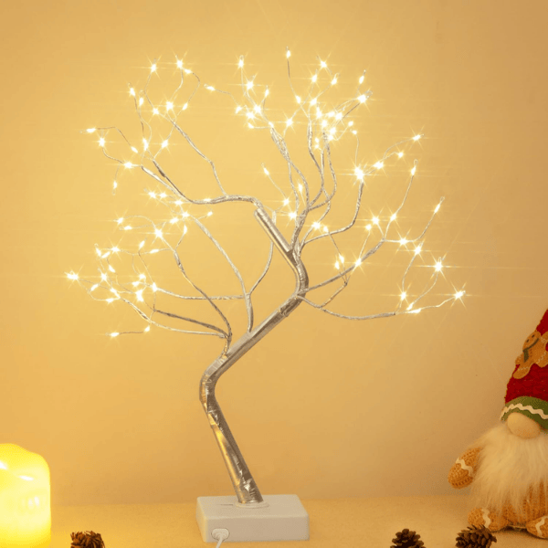 2-Pack Pre-Lit Birch Tree Lights (26") with Soft Warm LEDs