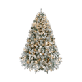Pre-Lit Artificial Christmas Tree with 250 Warm White Lights