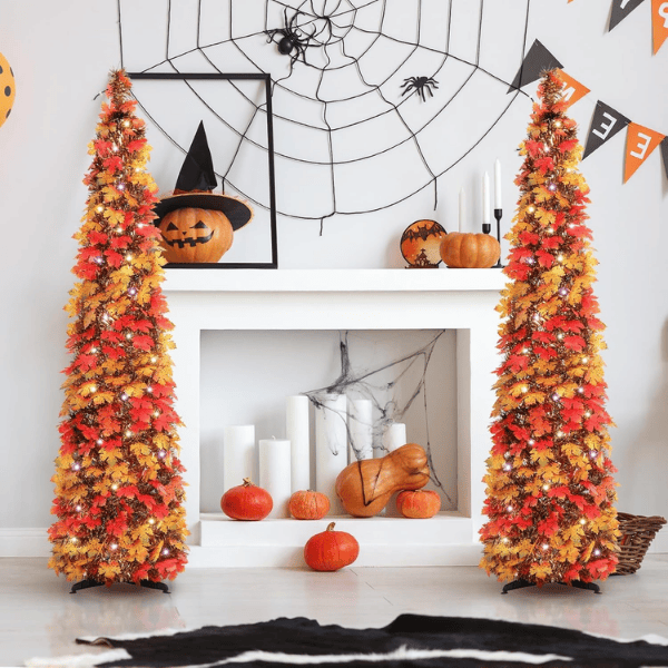 Pop-Up Collapsible Tinsel Christmas Tree