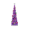 Pop-Up Collapsible Tinsel Christmas Tree