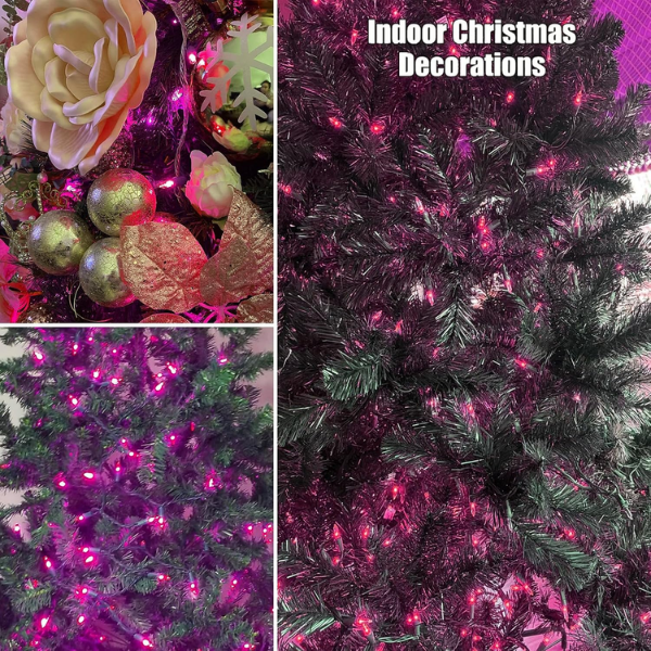 100-Count Classic Mini Clear Christmas Lights