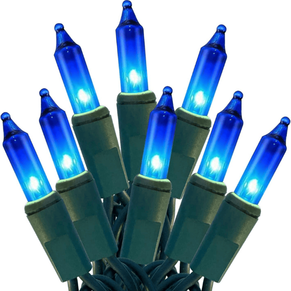 100-Count Classic Mini Clear Christmas Lights