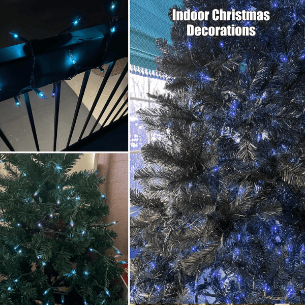 100-Count Classic Mini Clear Christmas Lights