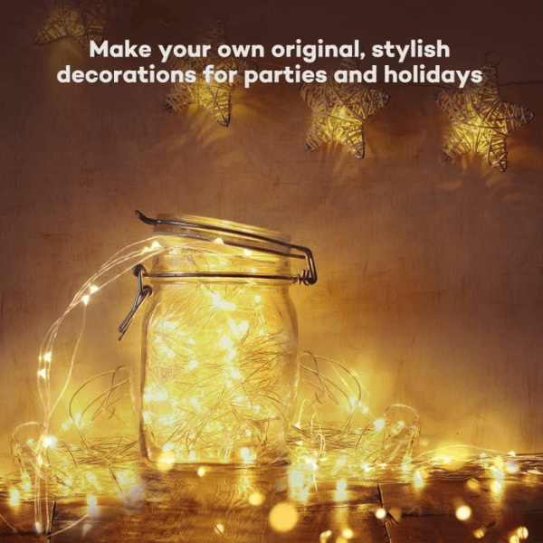 24-Pack Battery-Operated LED Fairy Lights