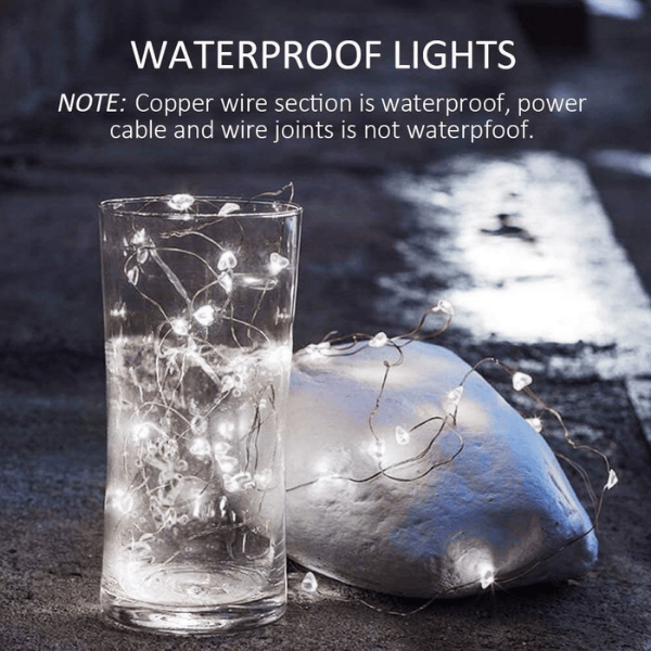 24-Pack Battery-Operated LED Fairy Lights