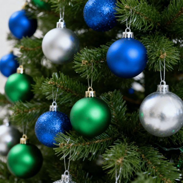 24-Pack Mini 1.18" Shatterproof Christmas Tree Ball Ornaments